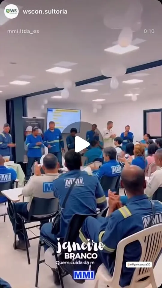 Vídeo: Campanha Janeiro Branco sobre saúde mental com a empresa MMI
